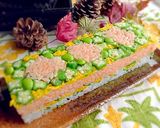 菊の行楽押し寿司作り方12写真