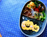 幼稚園 お弁当 キャラ弁♡ハロウィン２作り方4写真
