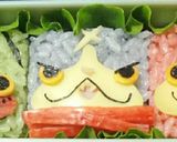キューブな妖怪ウォッチ キャラ弁作り方8写真