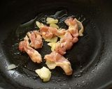 鶏肉とほうれん草のトマトパスタ作り方2写真