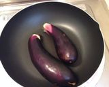 焼きなすの麺つゆショウガだれ作り方1写真