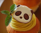 ぱんだで♪さつま芋モンブランカップケーキ作り方5写真