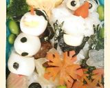 ☆初オラフ弁当でもリアルに(o≧▽゜)o作り方10写真
