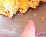 こね時間1分★天然酵母かぼちゃチーズパン作り方7写真
