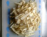 たけのこ（姫たけ）のそぼろ煮作り方1写真