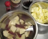 さつまいものりんご煮作り方1写真