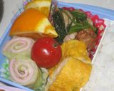 お弁当に★鶏肉とほうれん草のしょうゆ炒め作り方6写真