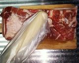 豚の角煮♪圧力鍋で簡単♪脂肪もカット！作り方2写真