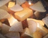 ★簡単★醤油味具だくさん汁作り方4写真