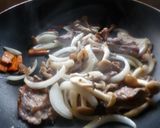 カレー焼きうどん♪作り方3写真