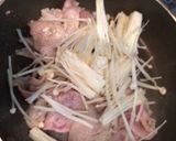 ★簡単★豚エノキケチャップ炒め作り方4写真