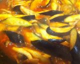ヘルシー♪なすとしめじのトマトチーズ作り方3写真