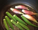 オクラとミョウガの焼き浸し作り方3写真