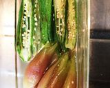 オクラとミョウガの焼き浸し作り方4写真