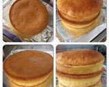 3D キティー バースデー ケーキ作り方1写真