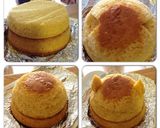 3D キティー バースデー ケーキ作り方2写真