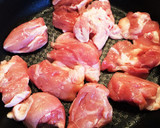 鶏もも肉&玉ねぎのてりてり焼き♡作り方1写真