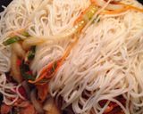 簡単『素麺チャプチェ』焼肉タレ祭り作り方3写真