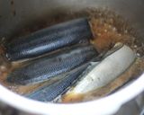 サンマのニンニク味噌煮作り方2写真