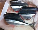 秋刀魚の甘酢照焼き作り方1写真