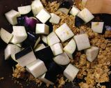 秋なす入り♪トマトキーマカレー作り方4写真