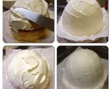 3D キティー バースデー ケーキ作り方4写真