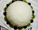 3D キティー バースデー ケーキ作り方5写真