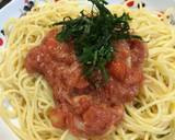 簡単♪ツナとトマトの和風冷製パスタ作り方4写真