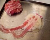 レンコンと豚バラのはさみ焼き、梅ソース作り方2写真