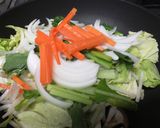 ワンルームご飯★塩焼きそば作り方4写真