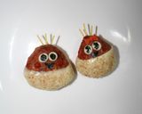 お弁当にも♥可愛い♥びッ栗ハンバーグ作り方4写真