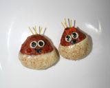 お弁当にも♥可愛い♥びッ栗ハンバーグ作り方4写真