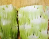 ブロッコリーの茎と桜海老の塩レモン炒め作り方3写真