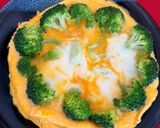 アートな卵焼き(ブロッコリー花作り方9写真