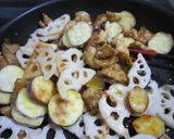旨し！鶏肉・蓮根・薩摩芋のスイチリ炒め作り方12写真