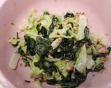 ❀白菜と乾ワカメのマヨポンおかかサラダ❀作り方3写真