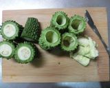 糖質ｵﾌ＊ｺﾞｰﾔのﾂﾅ煮作り方1写真