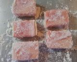 簡単!お弁当にも♪豆腐の肉巻き。作り方2写真