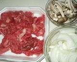 牛肉のプルプル焼き作り方1写真