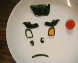 妖怪ウォッチ 簡単 キューブ キャラ弁作り方28写真