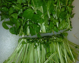豆苗と厚揚げの炒め物作り方3写真