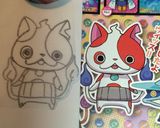 妖怪ウォッチ☆ ブチニャン ☆キャラ弁作り方1写真