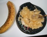 簡単チョコバナナケーキ作り方1写真