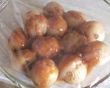 チビじゃがいも味噌煮☆レンジ10分作り方2写真