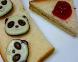 ♡さくさくぱんだDEショートケーキ♡作り方3写真