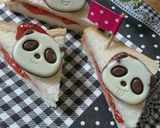 ♡さくさくぱんだDEショートケーキ♡作り方4写真