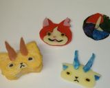 妖怪ウォッチのキャラ弁!!作り方1写真