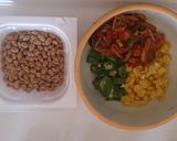 食感楽しい♪キムコーン納豆！作り方1写真