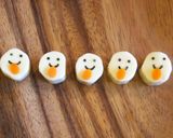 ハロウィン♪人参ランタンとチーズおばけ作り方13写真
