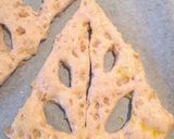 胡麻くるみとチーズの全粒粉フーガス作り方7写真